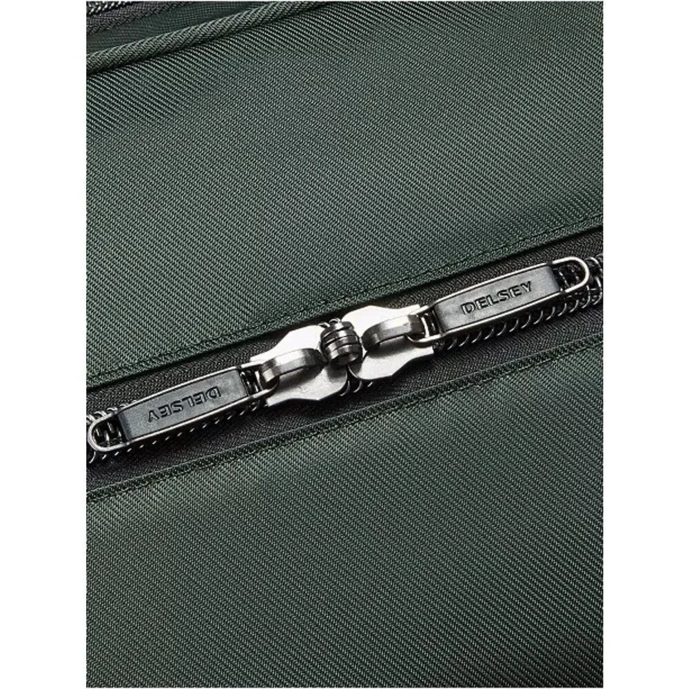 Delsey Paris Men's Dark Green Laptop Weekender Bag duffel bag, luggage